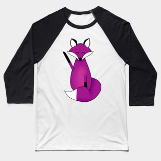 LollyFox Wave Baseball T-Shirt